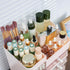 Makeup Storage Organizer, Large Capacity Countertop Organizer for Vanity, Stackable Clear 6 Drawers for Brushes and