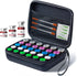 Mazentrix Peptide Vial Case for Fridge Storage - 16 Slot Organizer Holds 1-3ml