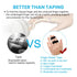 Happiby 10 Jammed, Finger Buddy Wraps, PCS Finger Loops Tapes for Broken, Swollen or Dislocated Joint, Splints Brace