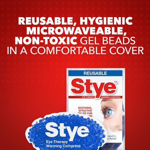 Stye Eye Therapy Reusable Warming Compress for Relief of Styes and Dry Eyes