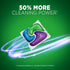 Cascade Platinum Dishwasher Soap Pods, Actionpacs + Oxi with Dishwasher Cleaner and Deodorizer, Fresh, 62 Count