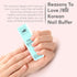 Pro Nail Buffer Block – 2 Pack Luxurious Shine, Korean 4-Way Nail Buffing Block, Manicure/Pedicure Tools for Home and