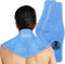 REVIX XL Neck Ice Packs for Injuries, Reusable Hot and Cold Compress for Neck and Shoulders Pain, 2 Packs.
