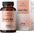 HERBAMAMA Goat's Rue Capsules - 1200 mg Nutritional Supplement for Milk, Lactation & Mammary Development - Non-GMO