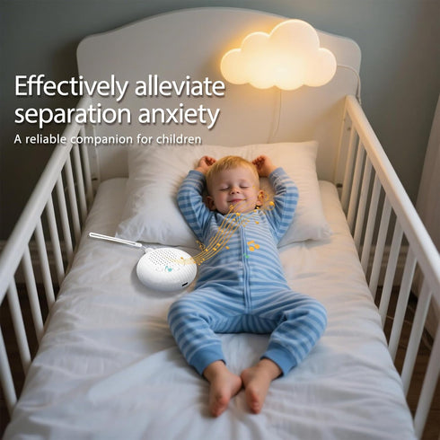 Rukico 10 Sleep Machine with Automatic Noise Monitoring White Noise Sound Machine for Adults & Kids,Bedside Digital