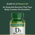 Immune Immune 10000IU, 72 (Pack 1) Nature's Bounty Vitamin D for Support, Vitamin D Provides Support and Promotes