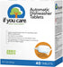 If You Care Dishwasher Tablets, 40 Count Powerful Plant Based Biodegradable Natural Dish Cleaner