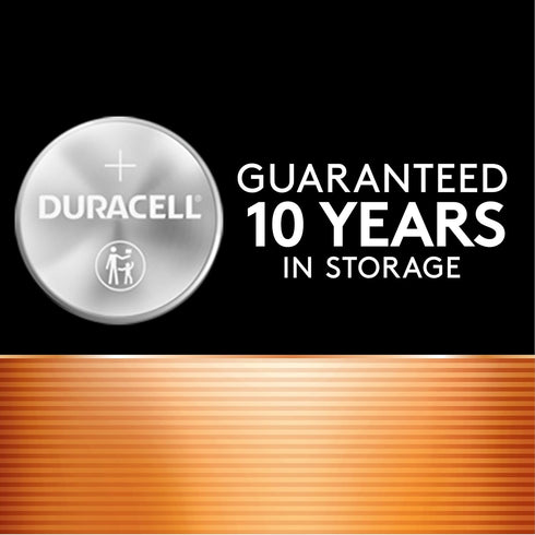 Duracell 2032 Lithium Coin Battery, 8 Count Pack, CR2032 Battery, Child Safety Features, Compatible with Apple AirTag,