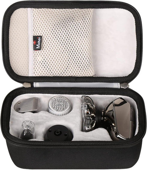 Mchoi Hard Carrying Case for AidallsWellup Men’s 5-in-1 Electric Head Shaver, Travel Protective Bag