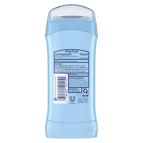 Suave Deodorant Antiperspirant Stick, 48-Hour Odor Protection, Everlasting Sunshine, 2.6 oz