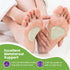 MARS WELLNESS Metatarsal Felt Foot Pad, 1/8" Thick - USA Made, 6 Pairs (12 Pieces)