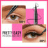 Liquid Eyeliner Waterproof with Precise Brush Tip, Professional Ink Eyeliner Pencil for Thin & Thick Lines, Black