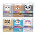 Epielle Character Sheet Masks | 12-Pack Animal Spa Masks for All Skin Types, Ideal for Spa Gifts