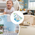 Generic Counter Foldable Toddler Bather - Bathtub Foldable Toddler Bath Bather Seat | Foldable Baby Bather with Bath