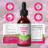 Immune, 4 Oz Lymphatic Drainage Supplements Drops for Lymph System Support, Cleanse & Detox, Liver Health