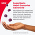 humanN SuperBeets Heart Gummies Advanced - 100mg of CoQ10 Plus Beetroot & Grape Seed Extract - 60 Count