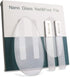 RedFlow Glass Nail File Set, 2 Nano Glass Nail Files and 1 Foot File, Professional Manicure Set for Natural Nails