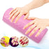 Nail Pillow Hand Rest for Nails - Washable PU Leather Nail Armrest Cushion, Detachable Manicure Tool for Nail Tech