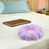Hemobllo Flower Shaped Donut Seat Cushion Nursing Pillow for Elderly Bedridden Patients, Pumpkin Round Body Positioner