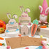 Set 3, BOARDFEB Easter Money Holders of Premium Wooden Gift Card Holders Festive Easter Basket Decorations for Cash