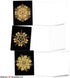 The Best Card Company - 10 Blank Note Cards Assortment (4 x 5.12 Inch) - Zen Patterns and Symbols, Bulk Boxed Set