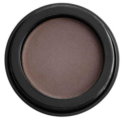Marie-José Dark Brown Eyebrow Powder - Warm, Rich Chocolate Brown Makeup Powder, Compact Size 0.10oz