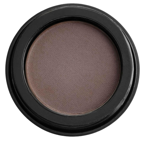 Marie-José Dark Brown Eyebrow Powder - Warm, Rich Chocolate Brown Makeup Powder, Compact Size 0.10oz