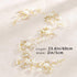 Unicra Bridal Headpiece - Wedding Crystal Flower Hair Vine Headbands - Wedding Hair Accessories (Gold)