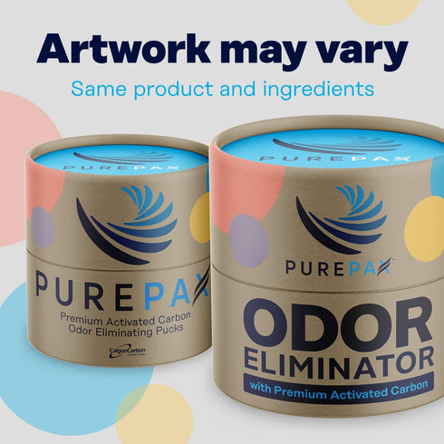 PUREPAX Odor Eliminator Premium Activated Carbon Charcoal - Long Lasting Odor Eliminator for Home, Car, Pet (Pack of 3)