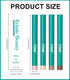 Erinde 4 Colors Eyeshadow Stick, Shimmer Creamy Eye Shadow Makeup, Long Lasting Waterproof Glitter Highlighter Pencil