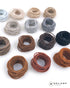 Heliums Thin Hair Elastics - Sandy Blonde, 2mm Ties for Thin Hair, 1.75 Inch, 40 Count