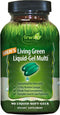 Irwin Naturals Men's Living Green Liquid-Gel Multi - 90 Liquid Softgels, 70 Essential Nutrients, Full-Spectrum