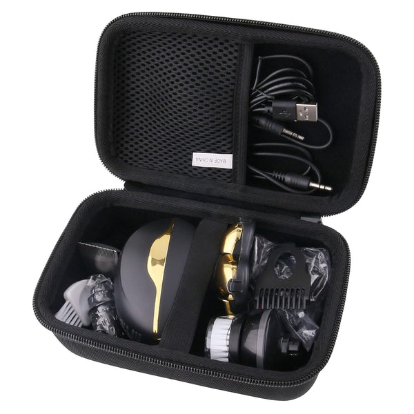JINMEI Hard EVA Carrying Case for Skull Shaver Electric Pitbull Pro Razor, Big Storage Case