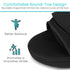 Vive Rounded Post Op Shoe for Injured Foot - Orthopedic Recovery Shoes for Women, Men - Lightweight, Adjustable Medical
