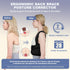 Sloworld Posture Corrector for Women and Men Upgraded Back Brace, Adjustable Full Back Support for Upper and Lower Back