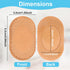 18 Pieces Bunion Cushions Pads, Protector Patches for Bunion Pain Relief to Wear with Shoes, Foot Callus Patches,