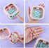 Prudiut 2pcs Hair Tie Organizer, Small Hair Tie Holder for Baby Teen Girl Women, Portable Desktop Storage