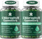 Sugar Free Chlorophyll Gummies with ACV, Sea Moss & Elderberry, Immune & Digestion Support, 2 Pack