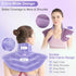 SuzziPad Microwave Heating Pad for Neck and Shoulders, Heated Neck Wrap with Herbal Aromatherapy, Weighted Pain Relief