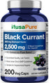 NusaPure Black Currant 10:1 Extract, 250 mg Equivalent to 2,500mg, 200 Vegan Non-GMO Caps