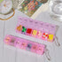 Junfamilee 7 Pink Pill Organizer Box Transparent Grids Pill Storage Box Clear Tablets Container Excellent Personal Pill