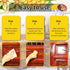 PIPIHUA Beeswax Furniture Polish - 1pc Waterproof & Repair Wood Wax with Sponge (Lemon)