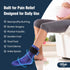 Pack 1-Pack, Hilph Full Foot Ice Gel Sock for Hot & Cold Therapy - Reusable Cooling Sock for Toe Pain, Plantar