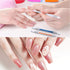 Maitys 10 Pieces Dual Tipped Silicone Nail Tools, Nail Sculpture Pen Brushes for DIY Manicure, Home Salon Kit