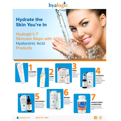 Hyalogic Biotin Volumizing Hair Spray with Hyaluronic Acid, Promotes Thicker Hair, 4 fl oz (118ml)