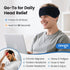 NEWGO Headache Ice Pack Head Wrap for Migraines, Cold Pack Therapy Wrap for Headache Relief