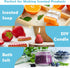 Fruity Fragrance Oil Set 5ml x 10 - Holamay Premium Essential Oils for Candle & Soap Making - Coconut, Strawberry & More
