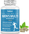 38-in-1 Capsules with Asian Ginseng, Ashwagandha, Turmeric, Vitamins, Minerals, Immune Support - 60 Capsules