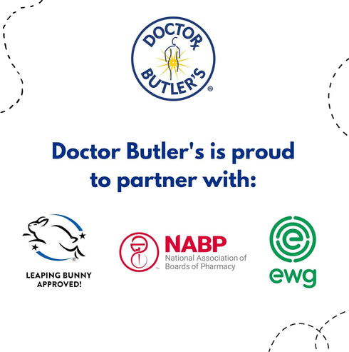 Doctor Butler's Soothing Wipes, All-Purpose Wet Wipes for Sensitive Skin, 1 Pack – 60 Count