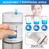 Set 2, ZOFGENOW Mouthwash Dispenser Cup of Transparent Oral Care Cup for Bathroom, Shower, Kitchen Sink, with Removable